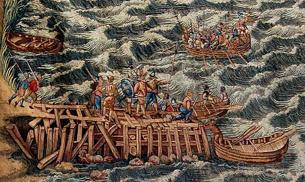 De Slag voor Lillo door Hendrick de Maecht 30 mei 1574