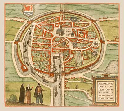 Middelburg 1575 t.t.v. het
beleg