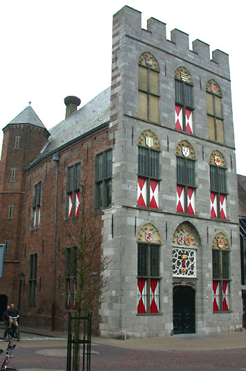 Het oude stadhuis van Vianen, de vrijstaat van Hendrik van Brederode