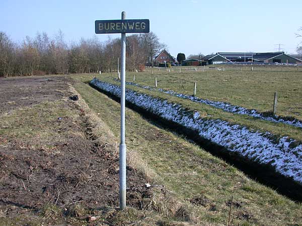 Burenweg tussen Borne en kasteel Twickel