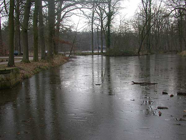 Schaatsbaan bij Noordmolen  Twickelervaart