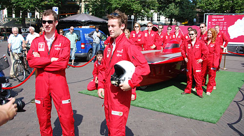 Solar Team van de universiteit Twente