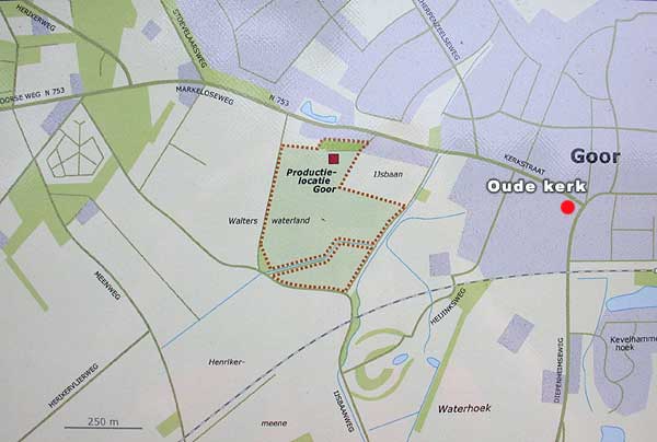 Plattegrond van Goor