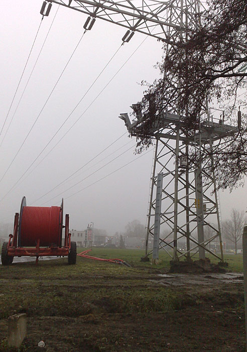 10 kV kabels bij Delden