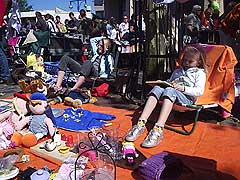 Koninginnedag 2007 in Almelo met veel muziek en vertier