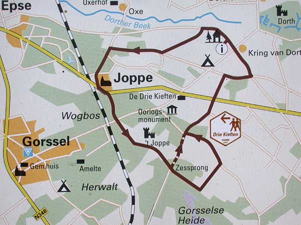 Wandelroutes Joppe bij Zutphen