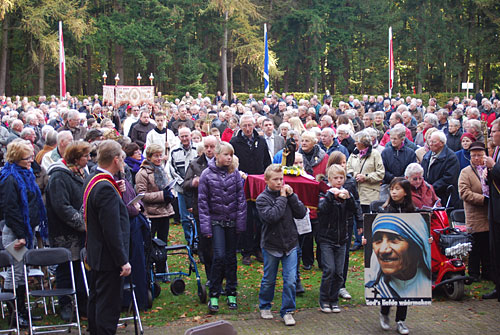 Gerardus Majella processie in Overdinkel op 18 oktober 2009