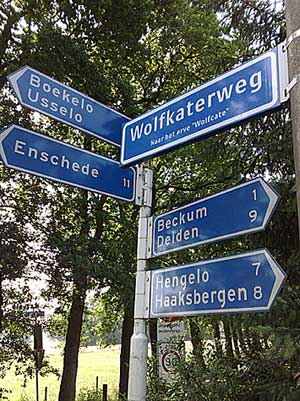 Wolfkaterweg bij  Beckum