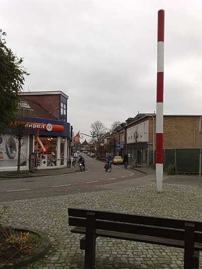 Grotestraat piketpaal