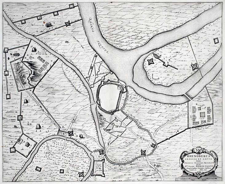 Rheinberg onder beleg in 1601