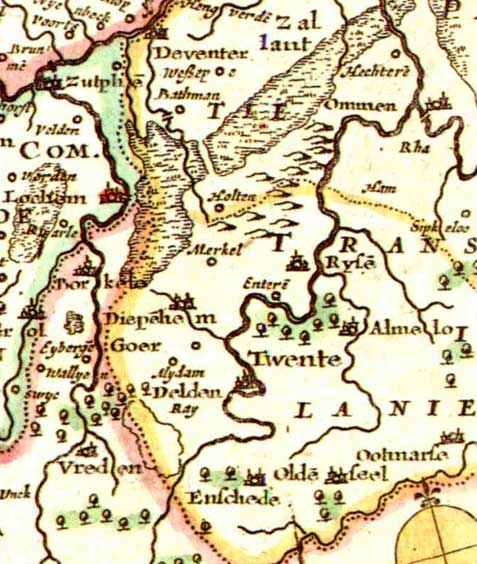Twente in 1600