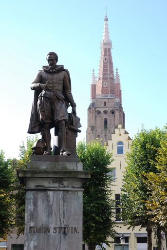 Simon Stevin in Brugge