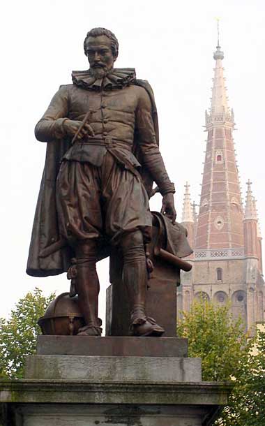 Simon Stevin in Brugge