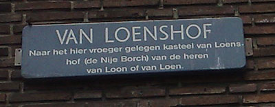 Loenshof of Nije Borch in Enschede