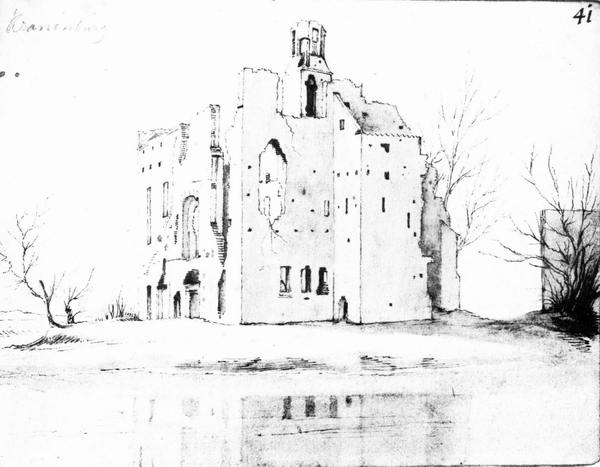 Ru&iuml;ne van Kranenburg bij Zwolle