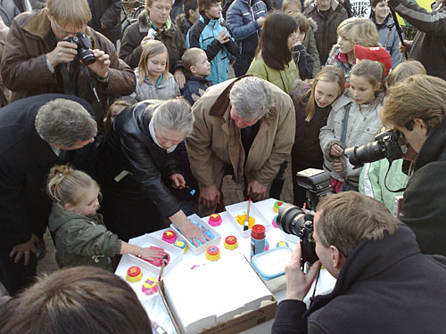 Wethouder Josh Sijbom in 't Gijmink