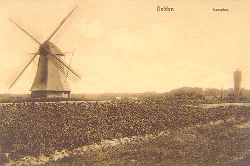 Eschmolen met watertoren