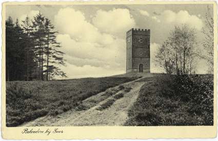 Belvedere op landgoed Hericke