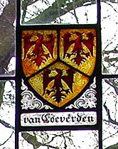 Wapen van Van Coevorden in het Stift in Weerselo