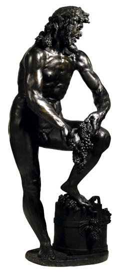 Bacchus in brons