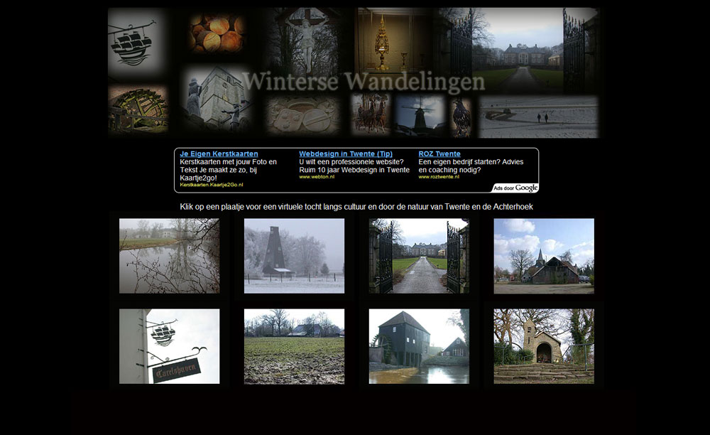 Winterse wandelingen in Twente