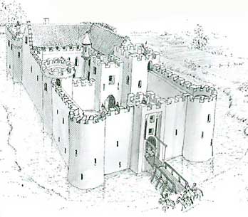 Een Middeleeuws kasteel