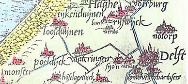 Het Westland in 1542