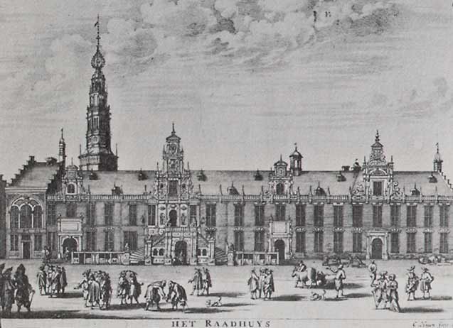 Raadhuys or stadhuis of Leiden