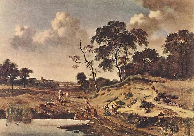 Landscape with Dune Jan Wynants 1630 Haarlem - 1684 Amsterdam