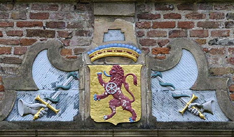 Het wapen van Haamstede 
 
met de Hollandse leeuw