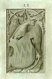 grafzerk met wapen van Foreest Grafzerk 1367