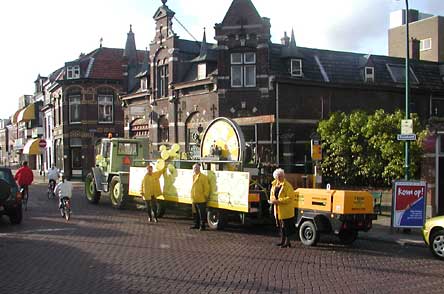 Sluiskant actie Groen Links