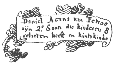 Daniel of Danel, tweede zoon van Aernt
