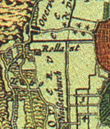 Kaart Tetro door Blaeu in 1631