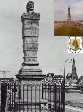 Monument van Caspar de Robles in Harlingen