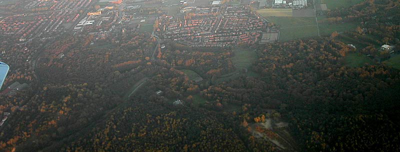 De oude omgeving van Tetterode, nu het Ramplaankwartier en Overveen