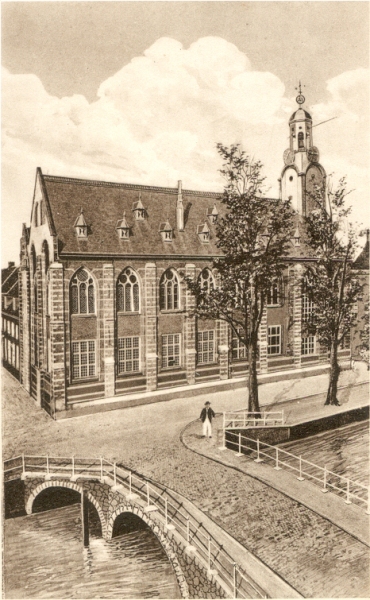 Voormalige klooster Sint Barbara, nu universiteit Leiden