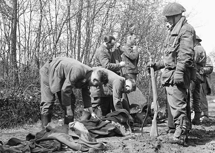 Duitse soldaten geven zich over