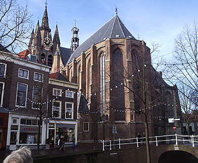 Oude Kerk Delft januari 2007