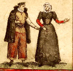 Klederdracht in Amsterdam rond 1572