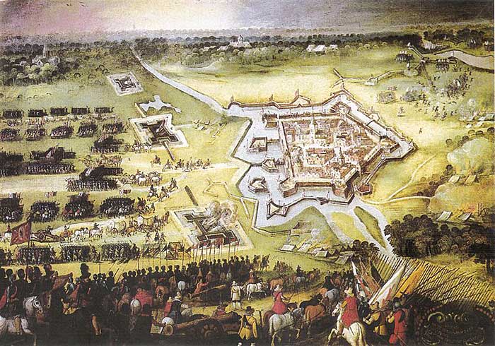 Spinola belegert Groenlo in 1606