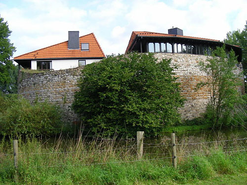 Burcht Angermund waar Solsbrugge gevangen zit