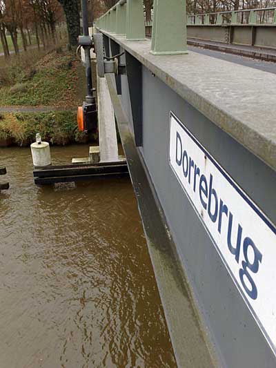 Dorrebrug in Wiene bij Delden