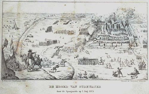 Oudewater gaat ten onder in 1575