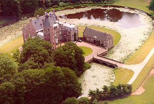 Kasteel Rechteren aan de Vecht bij Dalfsen