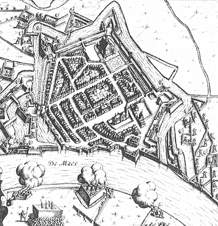 Beleg van Grave in 1602 door Maurits