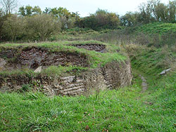 Ruïne fort Sint Andries