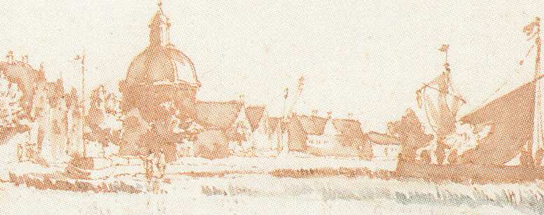 De oudste kerk van Leidschendam had voor de brand een ronde koepel