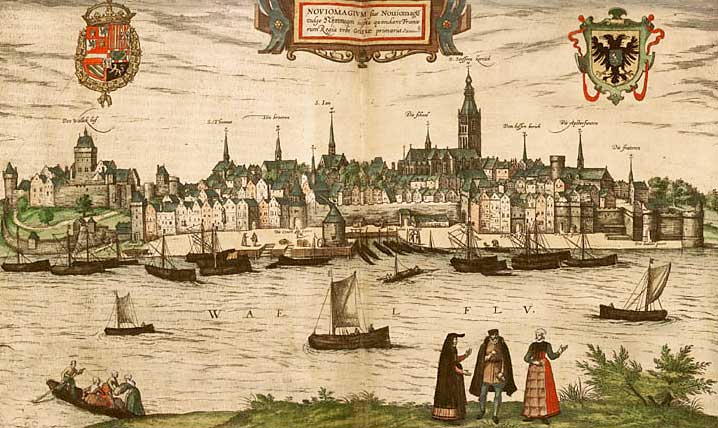 Nijmegen rond 1570 