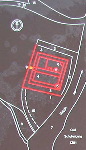 Plattegrond Schuilenburg